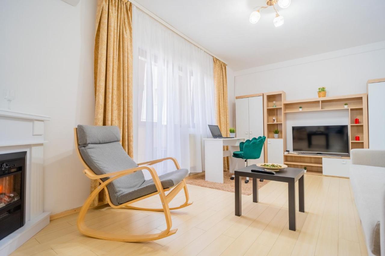 Serene 1Br Apartment With Workspace Bukarest Kültér fotó